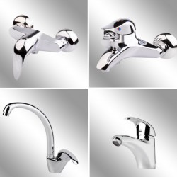 Full set of silk faucets